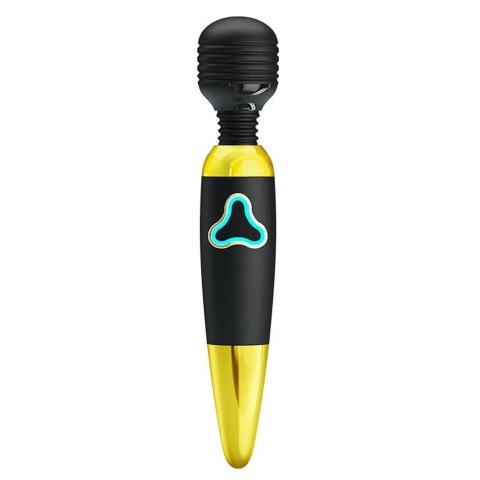 Masażer typu wand 25 cm – 7 wibracji, silikon medyczny, ładowanie USB