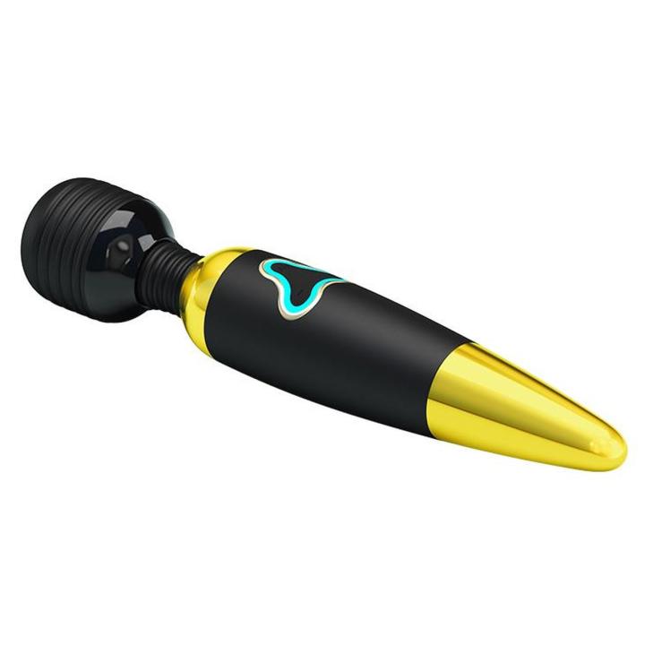 Masażer typu wand 25 cm – 7 wibracji, silikon medyczny, ładowanie USB