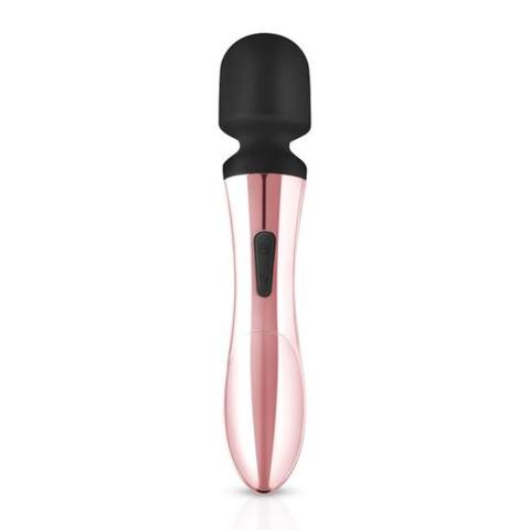 Wodoodporny masażer różdżkowy 21 cm – 10 trybów, stymulacja łechtaczki