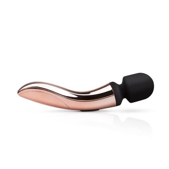 Wodoodporny masażer różdżkowy 21 cm – 10 trybów, stymulacja łechtaczki