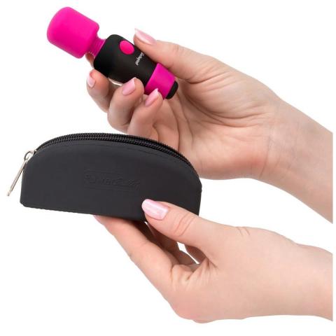 Kieszonkowa różdżka do masażu 9 cm – 7 trybów, USB, blokada