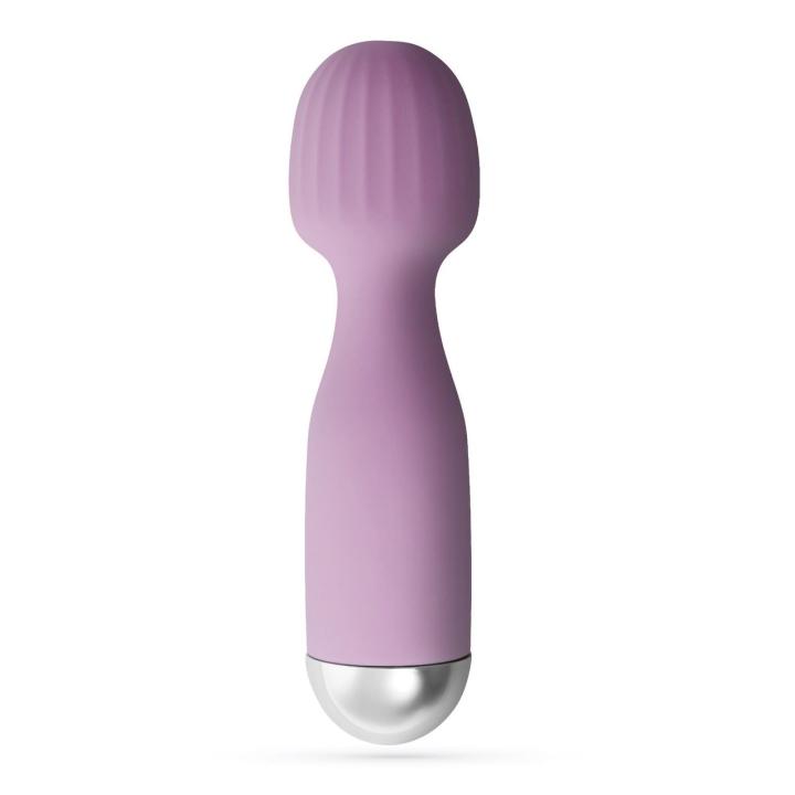 Mini masażer łechtaczki liliowy – 10 trybów, wodoodporny, USB