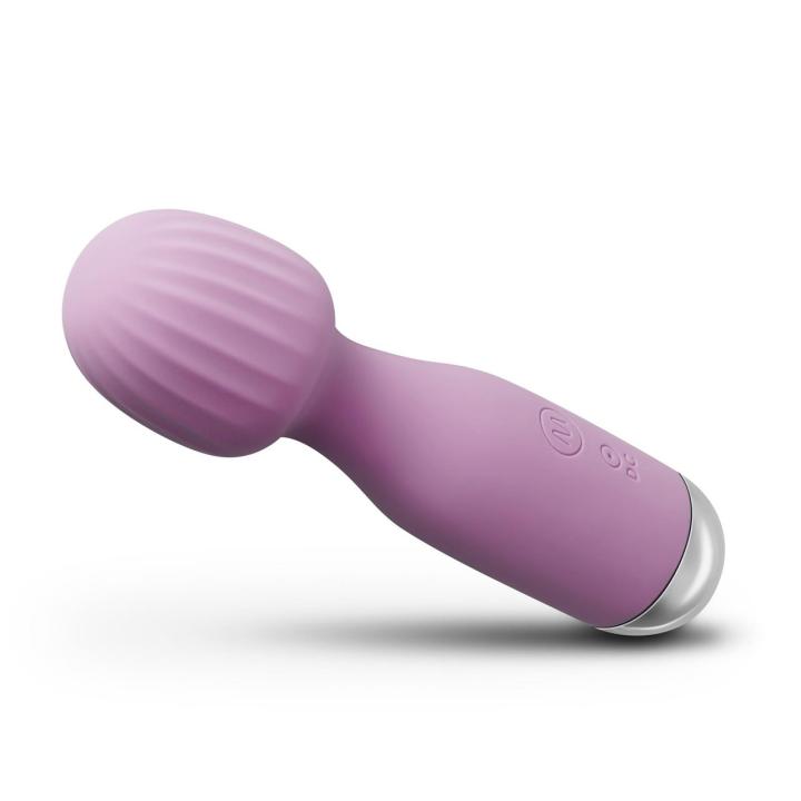 Mini masażer łechtaczki liliowy – 10 trybów, wodoodporny, USB