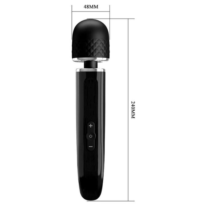 Masażer wibracyjny 23,5 cm USB - 7 trybów i 5 prędkości