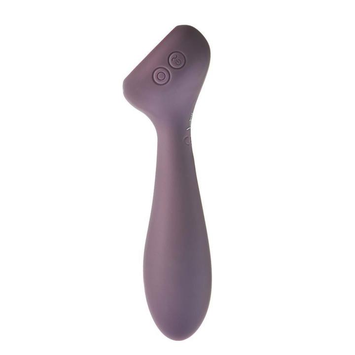 Wibrator z podgrzewaniem i LED 17,4 cm | 2 silniki | USB | IPX7