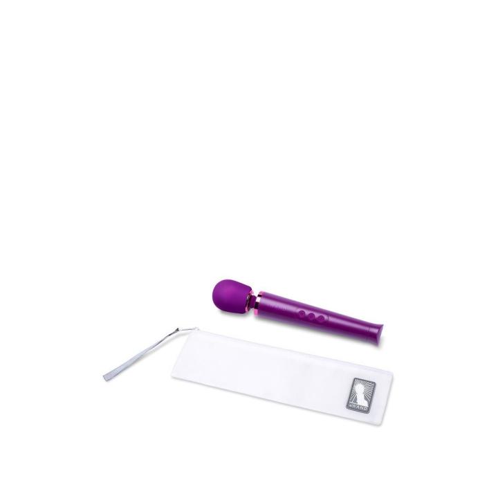 Masażer różdżka USB kompaktowy - 10 intensywności, 6 trybów, etui