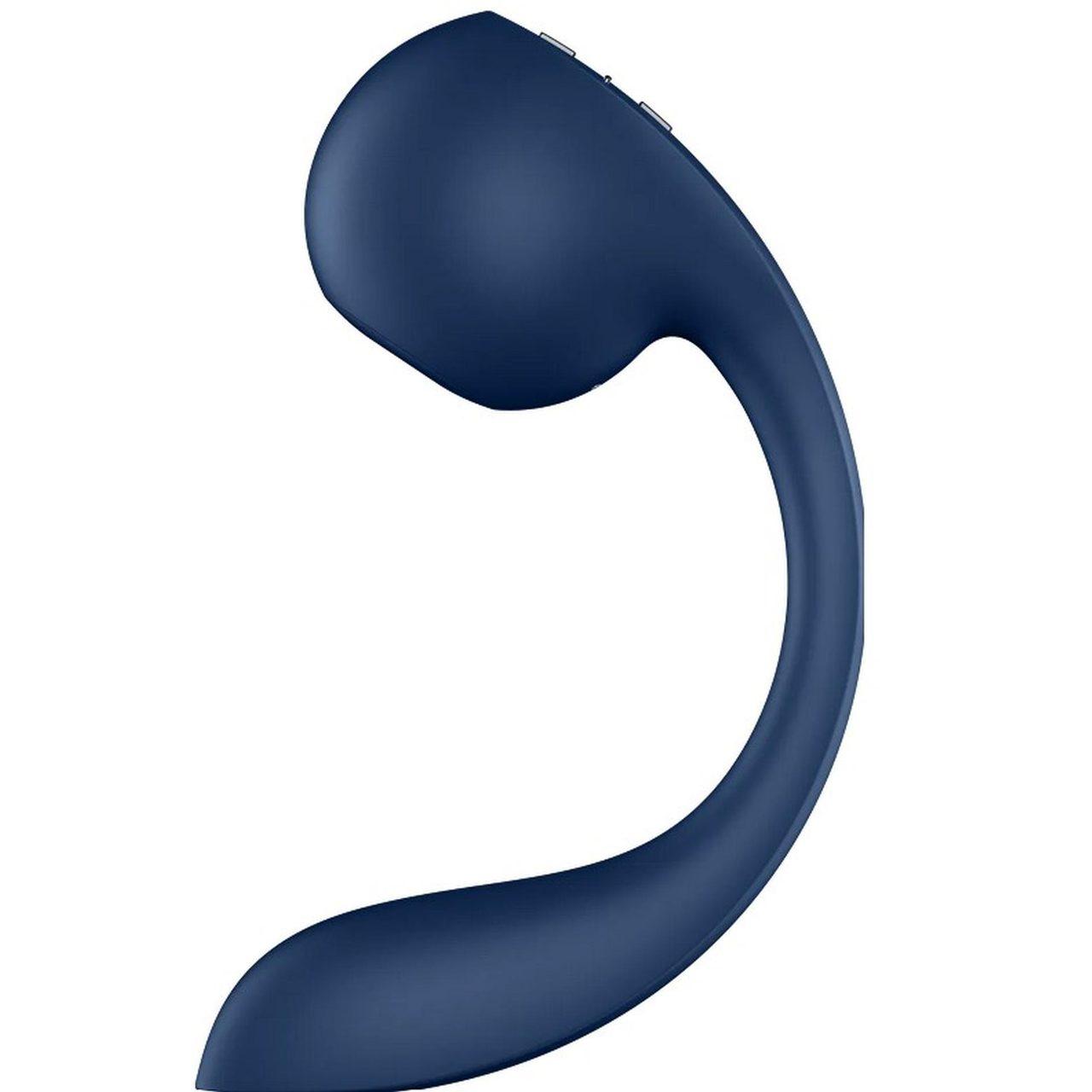 Satisfyer Pro+ Wave 4 Connect granatowy – punkt G i air pulse | Loris.pl