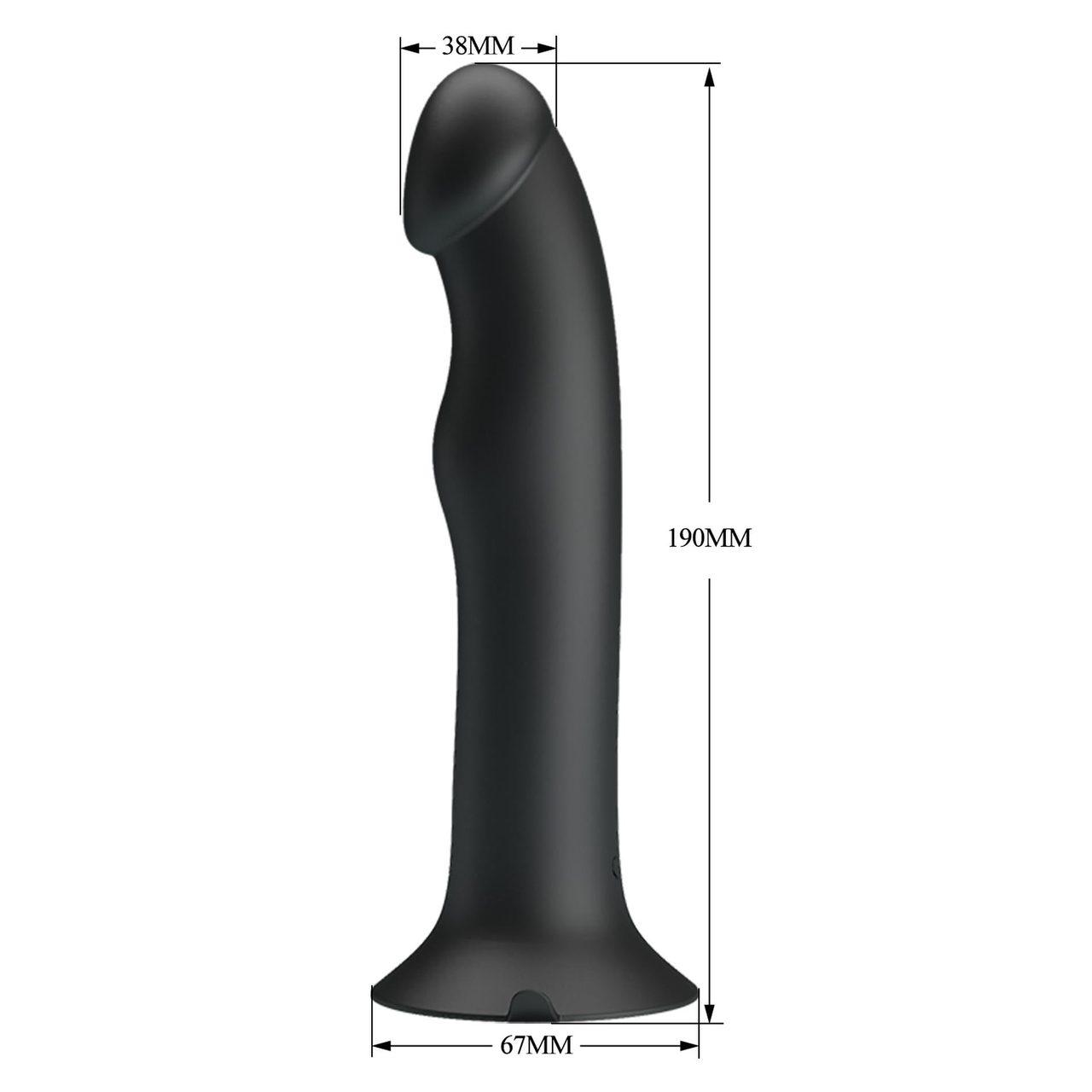 Wibrator analny z przyssawką 24 tryby (12 wibracji + 12 pulsacji) | Loris.pl