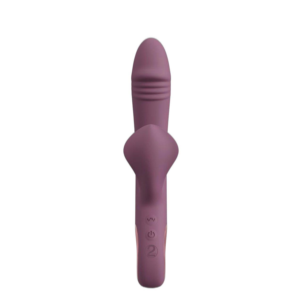 Wibrator 3w1 potrójna stymulacja g i łechtaczki + analnie | ładowanie usb