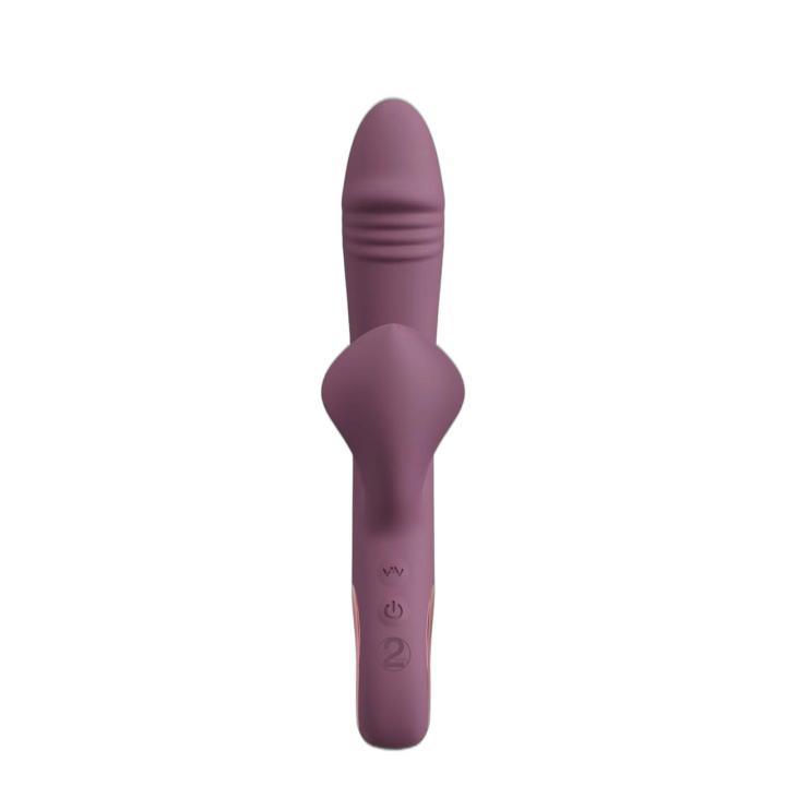 Wibrator 3w1 potrójna stymulacja g i łechtaczki + analnie | ładowanie usb