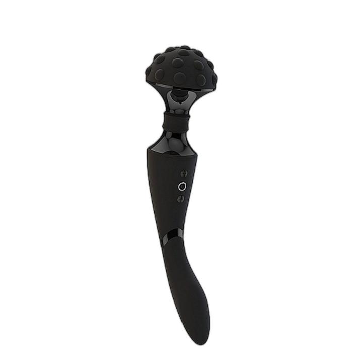 Stymulator shiatsu z giętką główką i 2 silnikami | Wodoodporny | Loris.pl