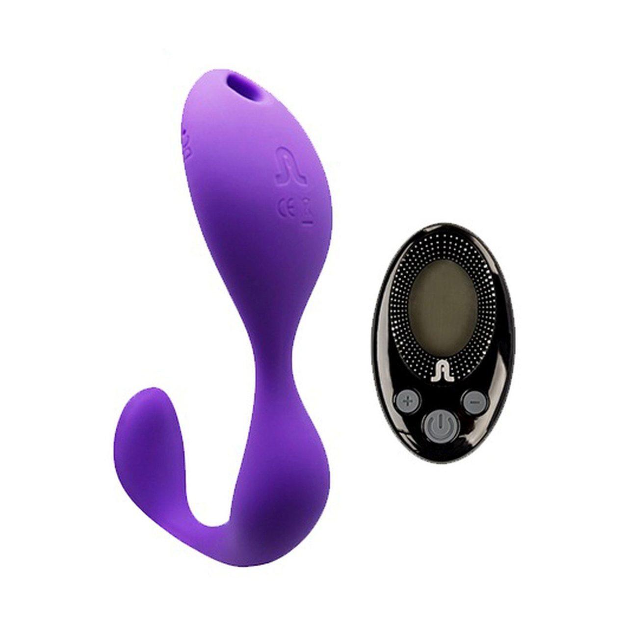 Podwójny stymulator z pilotem do łechtaczki i punktu g | Loris.pl