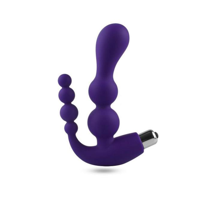 Wibrujący stymulator analny 15,5 cm – silikonowy, wodoodporny | Loris.pl