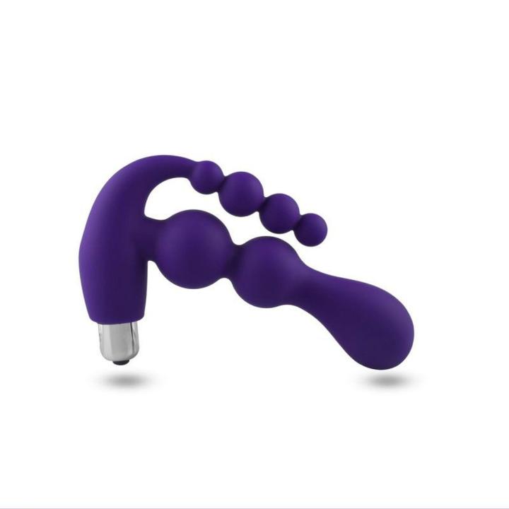 Wibrujący stymulator analny 15,5 cm – silikonowy, wodoodporny | Loris.pl