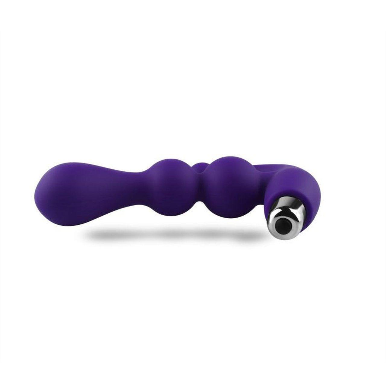 Wibrujący stymulator analny 15,5 cm – silikonowy, wodoodporny | Loris.pl