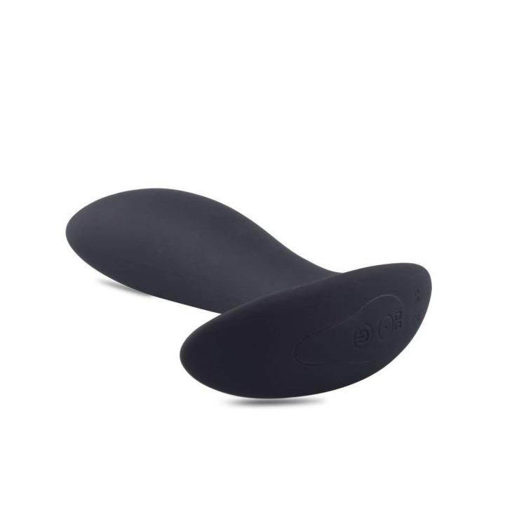 Wibrujący masażer prostaty z pilotem | Wodoodporny silikon 12 cm