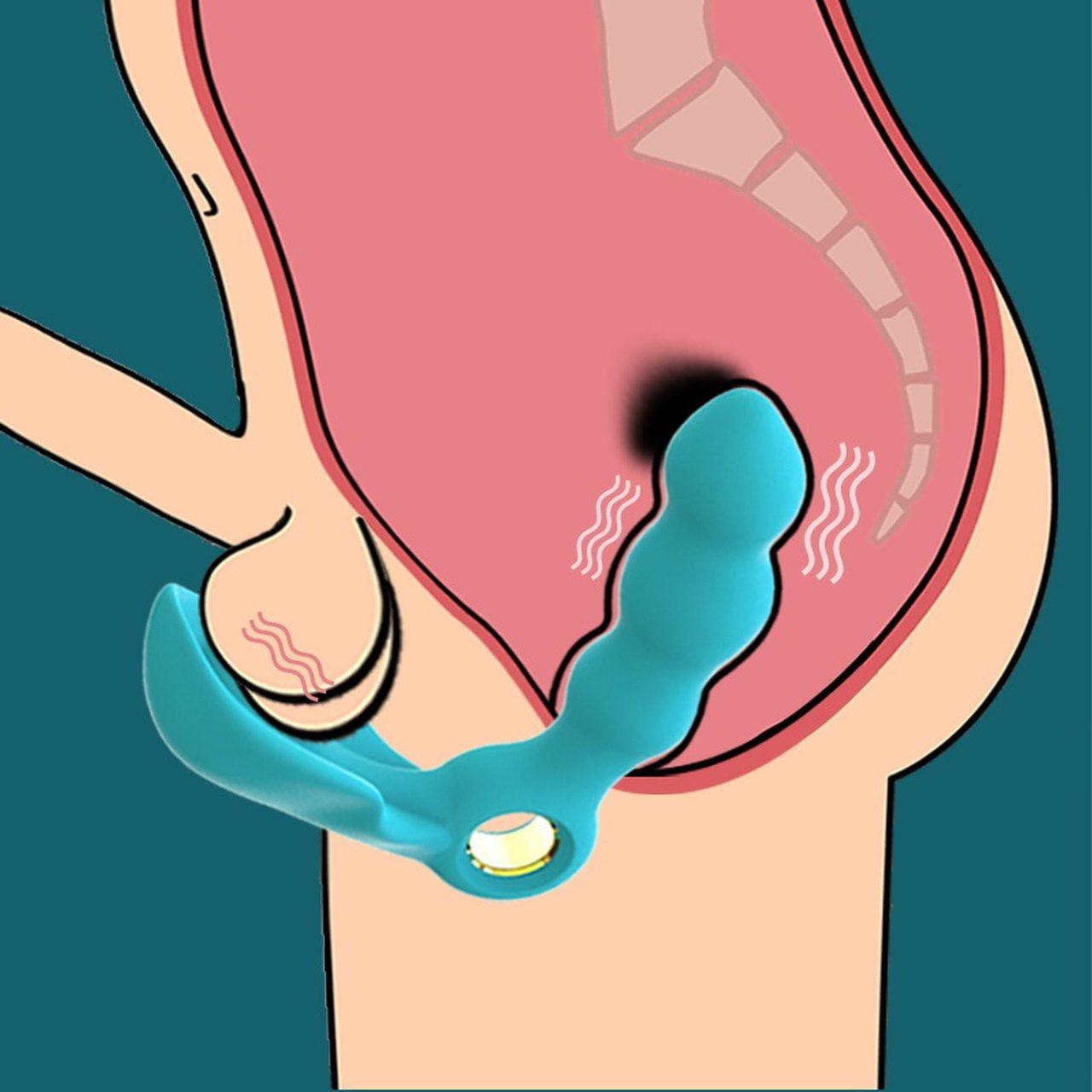 Masażer prostaty i jąder 36 trybów | Wodoodporny | Loris.pl