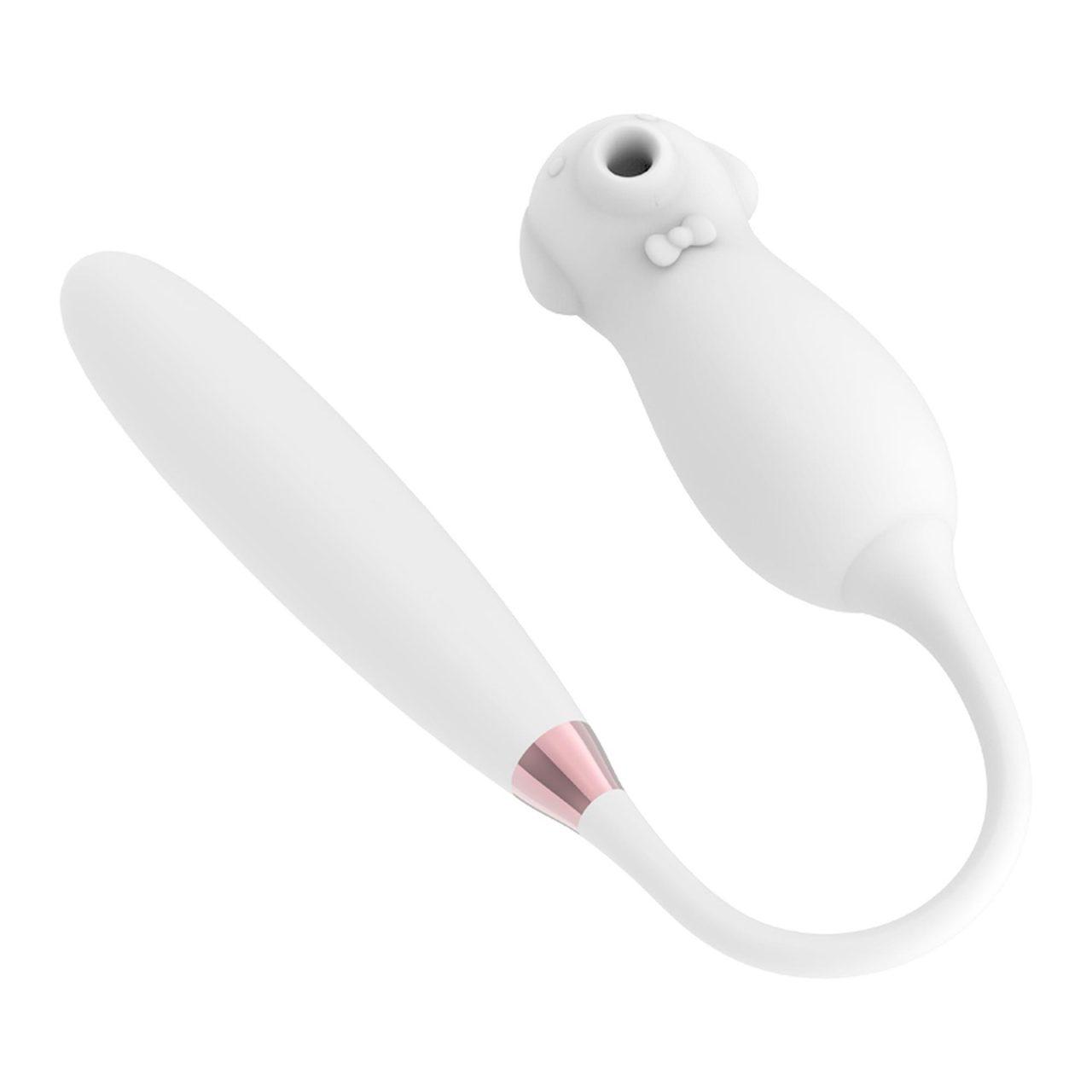 Stymulator powietrzny z wibracją i podgrzewaniem – wodoodporny | Loris.pl