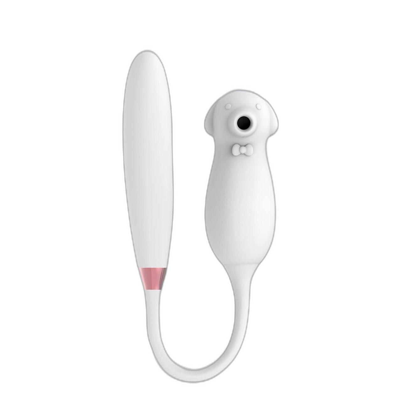 Stymulator powietrzny z wibracją i podgrzewaniem – wodoodporny | Loris.pl