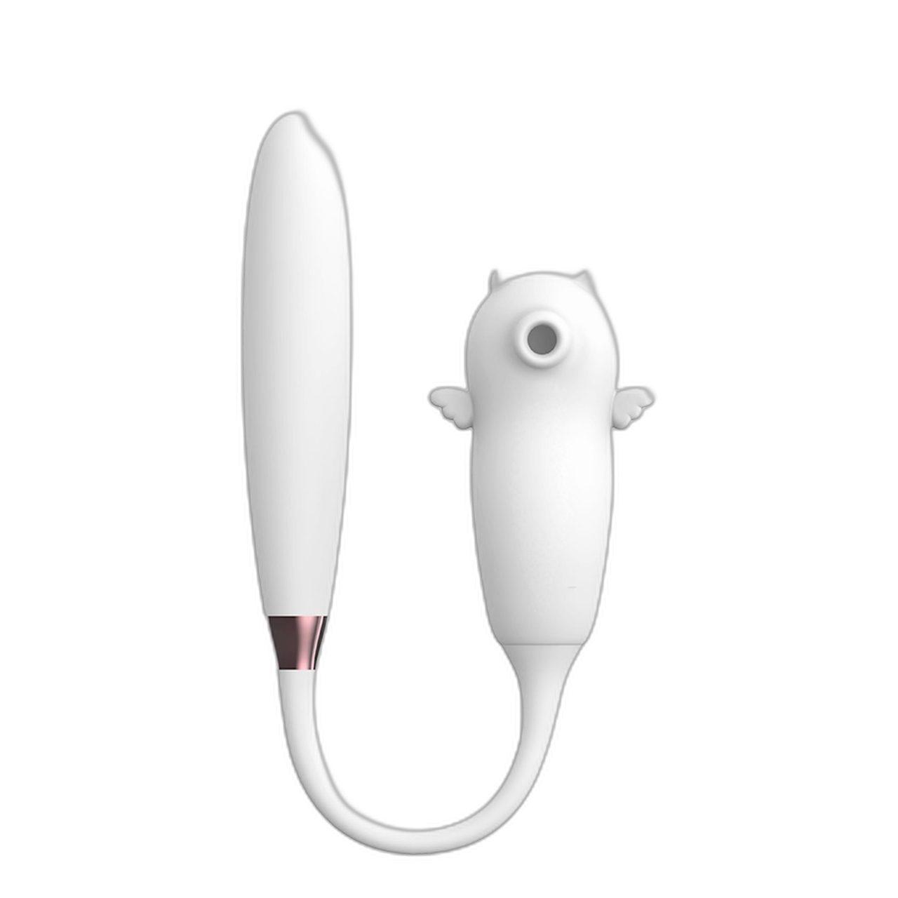 Stymulator powietrzny z wibracjami i podgrzewaniem | Wodoodporny | Loris.pl