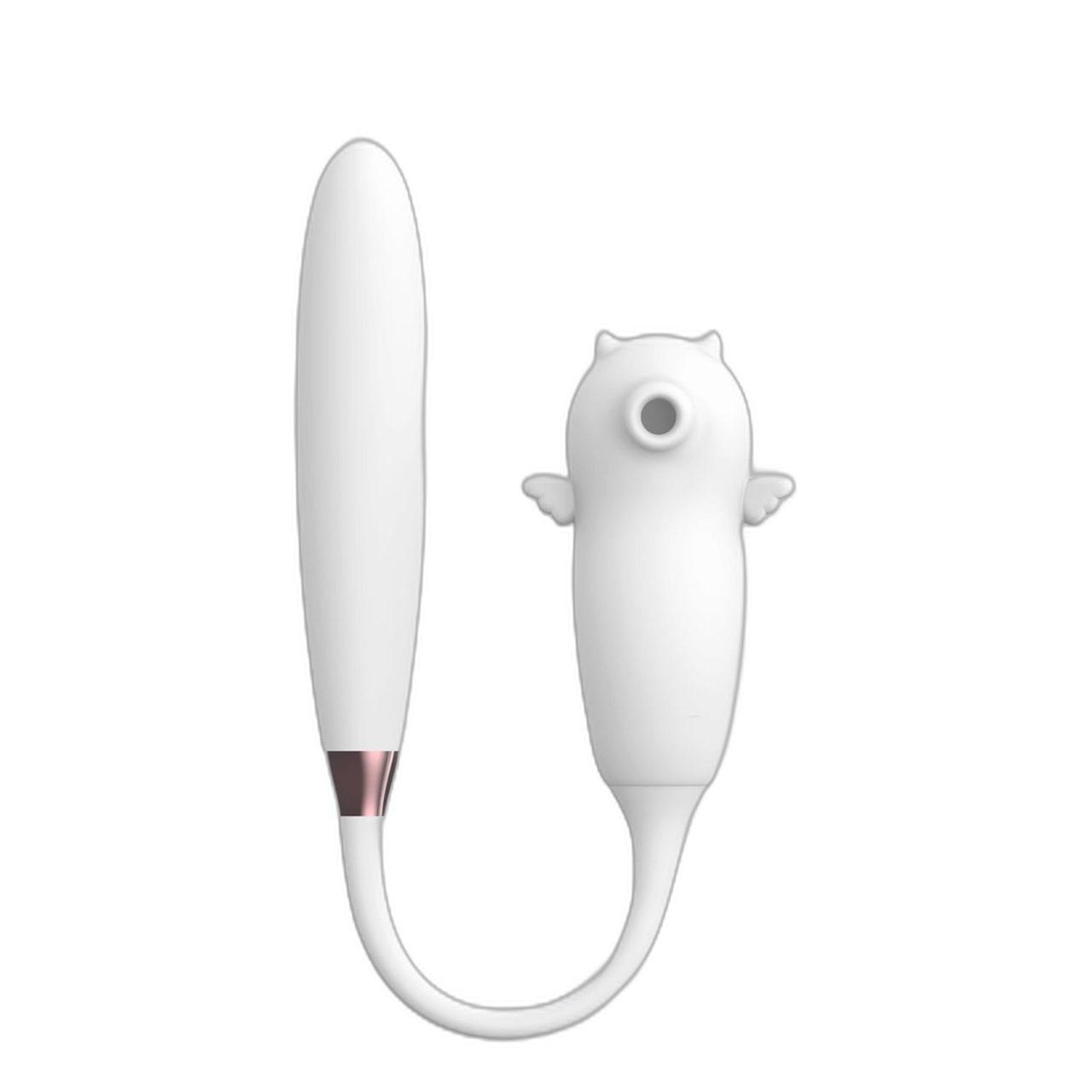 Stymulator powietrzny z wibracjami i podgrzewaniem | Wodoodporny | Loris.pl