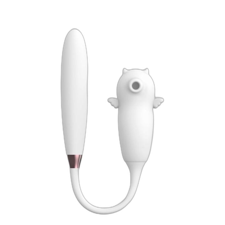 Stymulator powietrzny z wibracjami i podgrzewaniem | Wodoodporny
