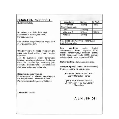 Ekstrakt z guarany 100 ml dla mężczyzn – pobudzenie i energia
