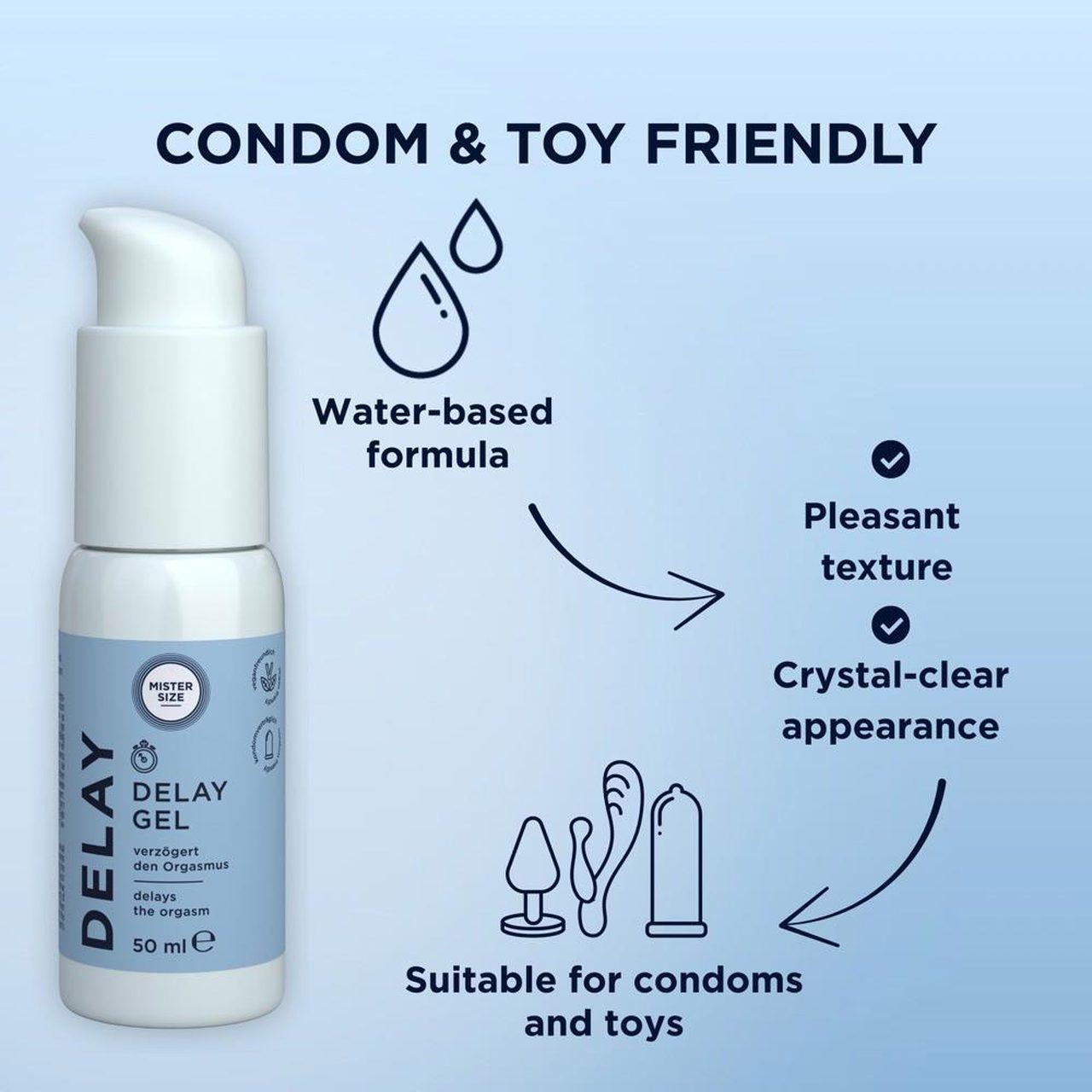 Żel opóźniający wytrysk 50 ml – efekt chłodzenia, zgodny z prezerwatywami | Loris.pl