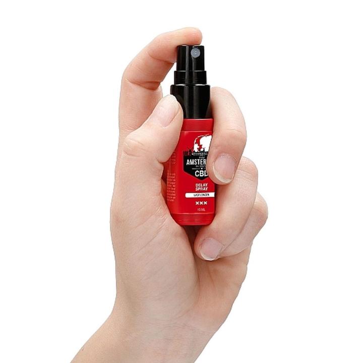 Spray opóźniający wytrysk 15 ml z olejem konopnym