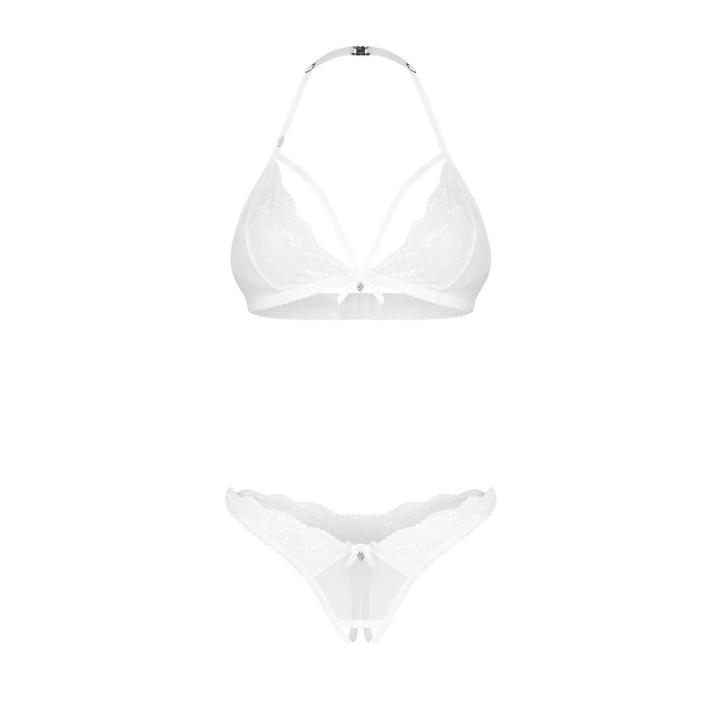 Obsessive Weddya – komplet 3-częściowy z 2 parami stringów