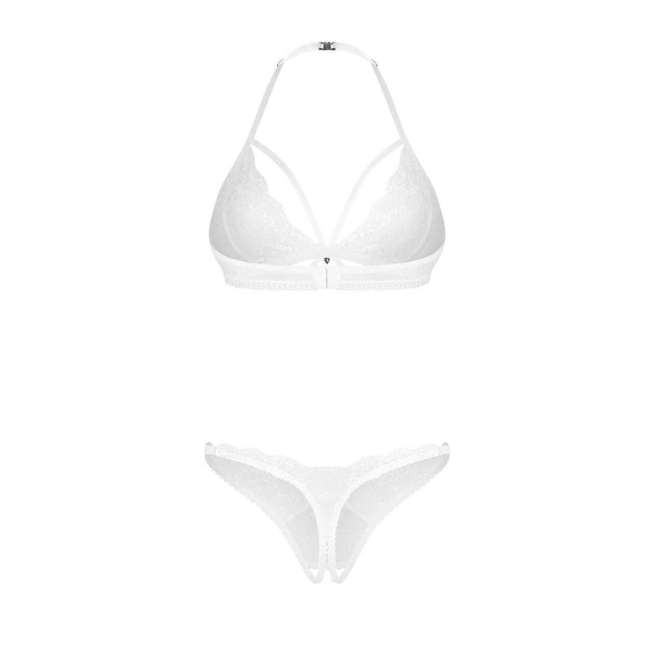 Obsessive Weddya – komplet 3-częściowy z 2 parami stringów | Loris.pl