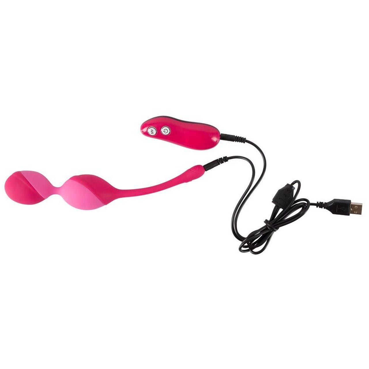 Wibrujące kulki z pilotem 21,1 cm | 7 trybów | Ładowanie USB