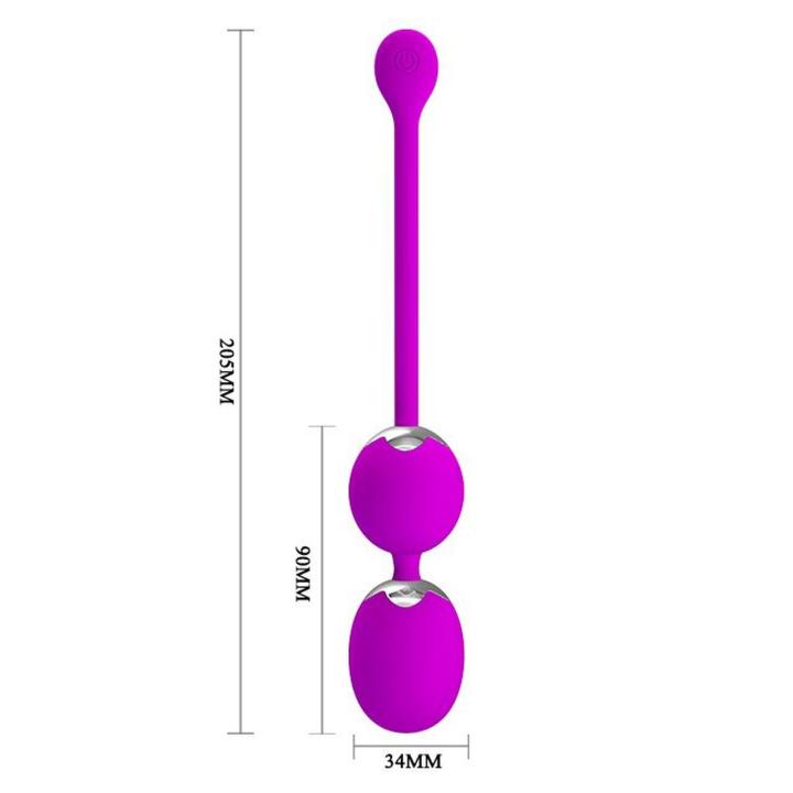 Wibrujące kulki gejszy USB 12 trybów | Trening Kegla i przyjemność