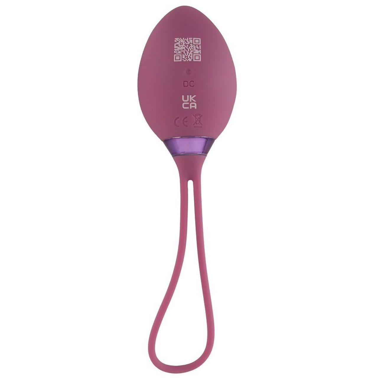 Wibrująca kulka dopochwowa z pilotem | Cicha, wodoodporna, USB