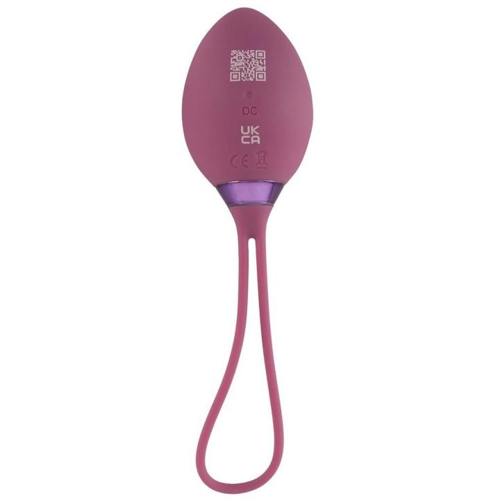 Wibrująca kulka dopochwowa z pilotem | Cicha, wodoodporna, USB