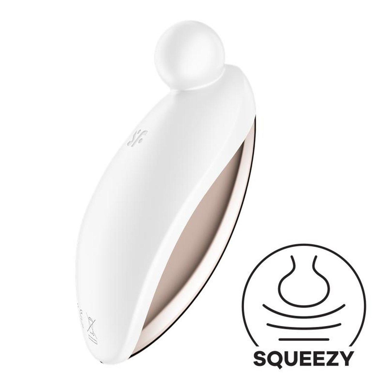 Satisfyer Spot On 2 White – wibrator lay-on do łechtaczki | Loris.pl