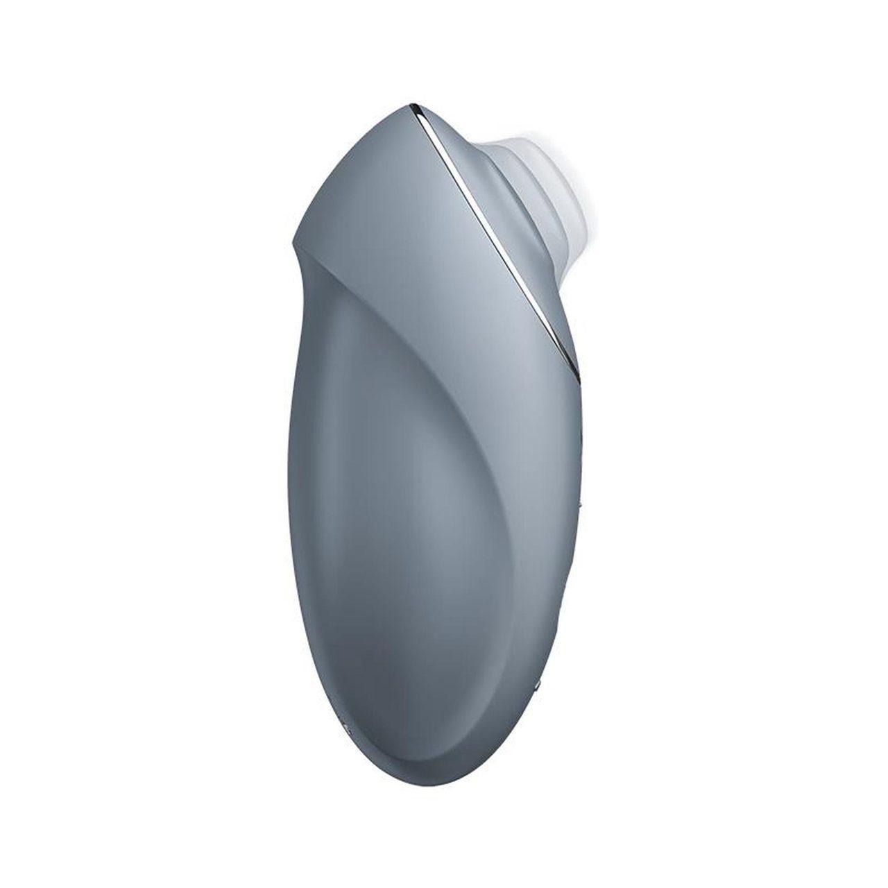 Satisfyer Tap & Climax 1 Bluegrey – stymulator łechtaczki z stukaniem i wibracją