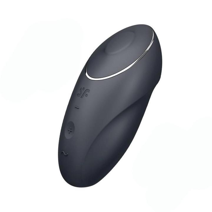 Satisfyer Tap & Climax 1 Grey – stymulator łechtaczki z stukaniem i wibracjami