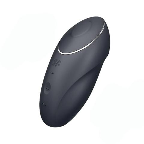 Satisfyer Tap & Climax 1 Grey – stymulator łechtaczki z stukaniem i wibracjami