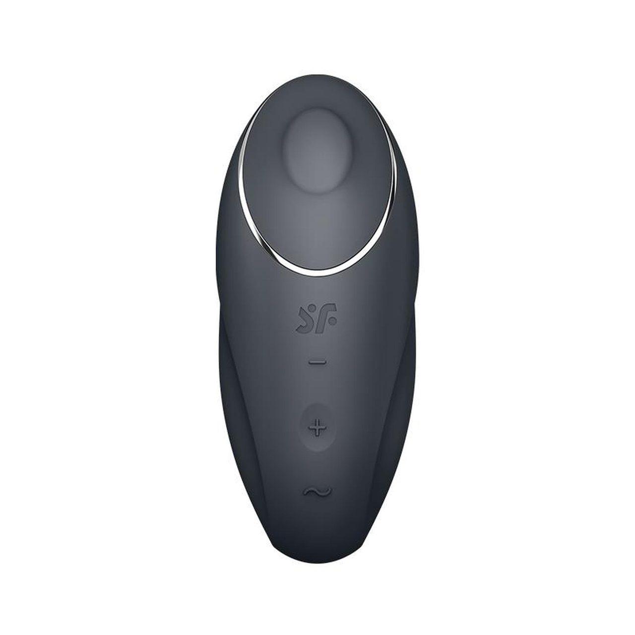 Satisfyer Tap & Climax 1 Grey – stymulator łechtaczki z stukaniem i wibracjami