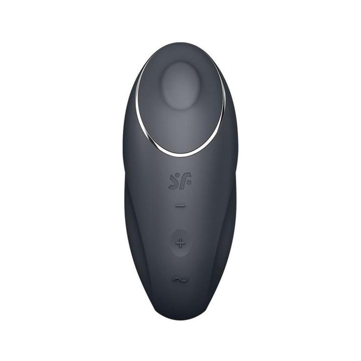 Satisfyer Tap & Climax 1 Grey – stymulator łechtaczki z stukaniem i wibracjami