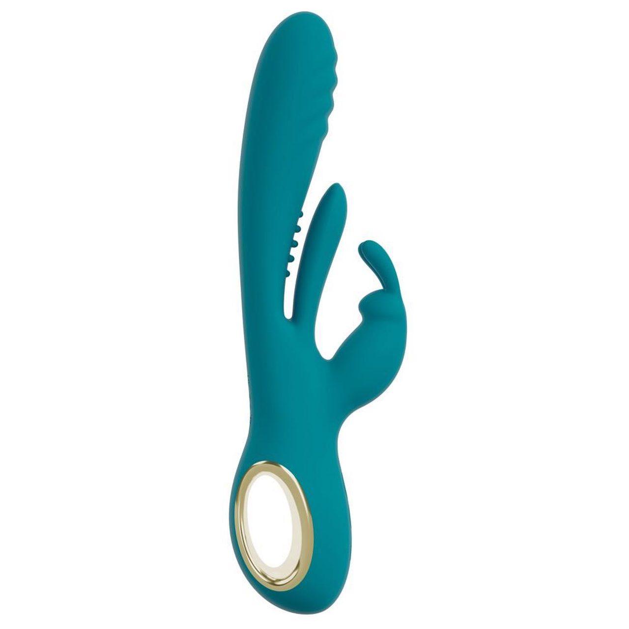 Wibrator króliczek z thrust i punktem g | wodoodporny | ładowanie usb