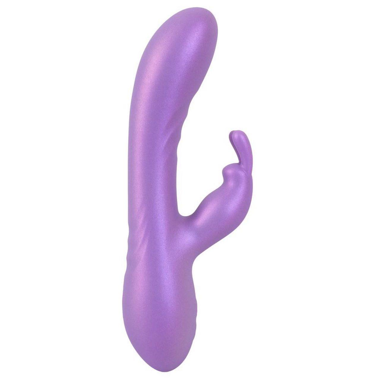 Elastyczny wibrator króliczek do punktu G i łechtaczki | 2 silniki | USB