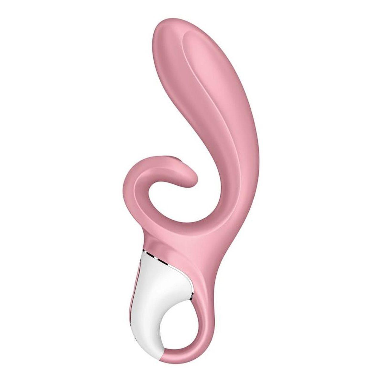 Satisfyer Hug Me Connect Pink – wibrator z aplikacją na punkt G i łechtaczkę