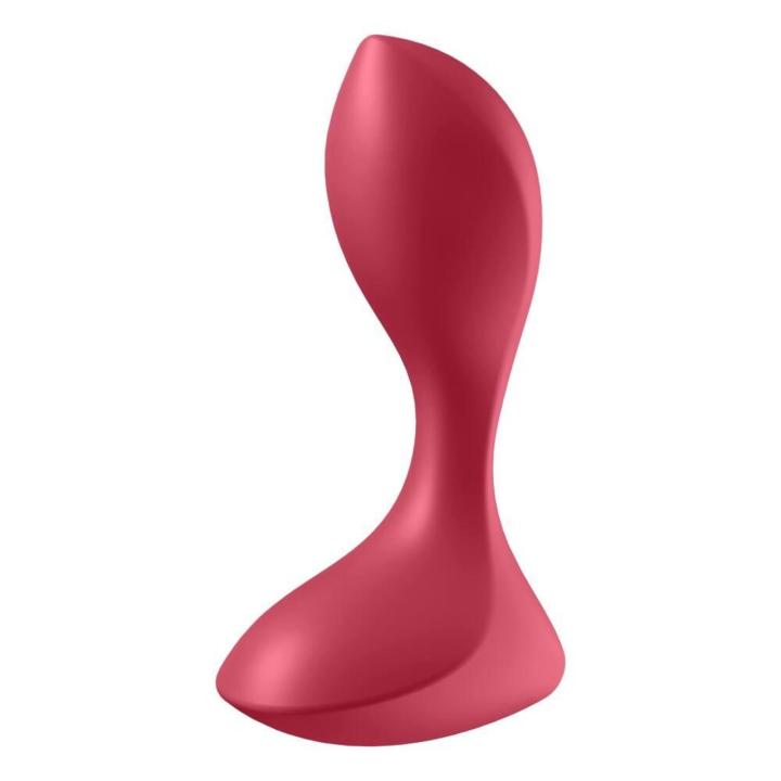 Satisfyer Backdoor Lover Red – wibrator analny 12 trybów, IPX7 | Loris.pl