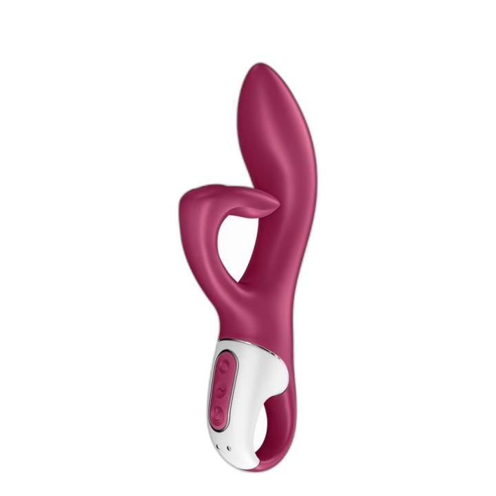Satisfyer Embrace Me Berry – wibrator do punktu G i łechtaczki | Loris.pl