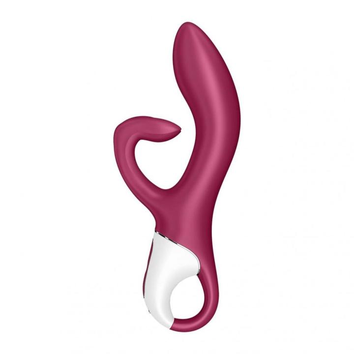 Satisfyer Embrace Me Berry – wibrator do punktu G i łechtaczki | Loris.pl