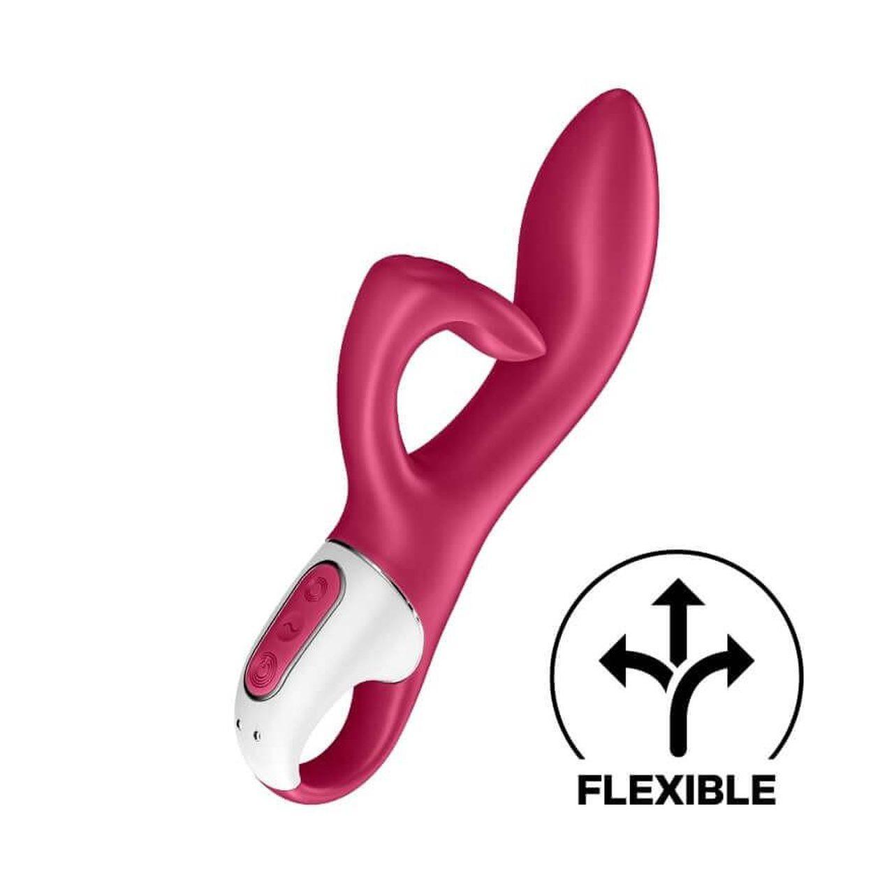 Satisfyer Embrace Me Berry – wibrator do punktu G i łechtaczki | Loris.pl