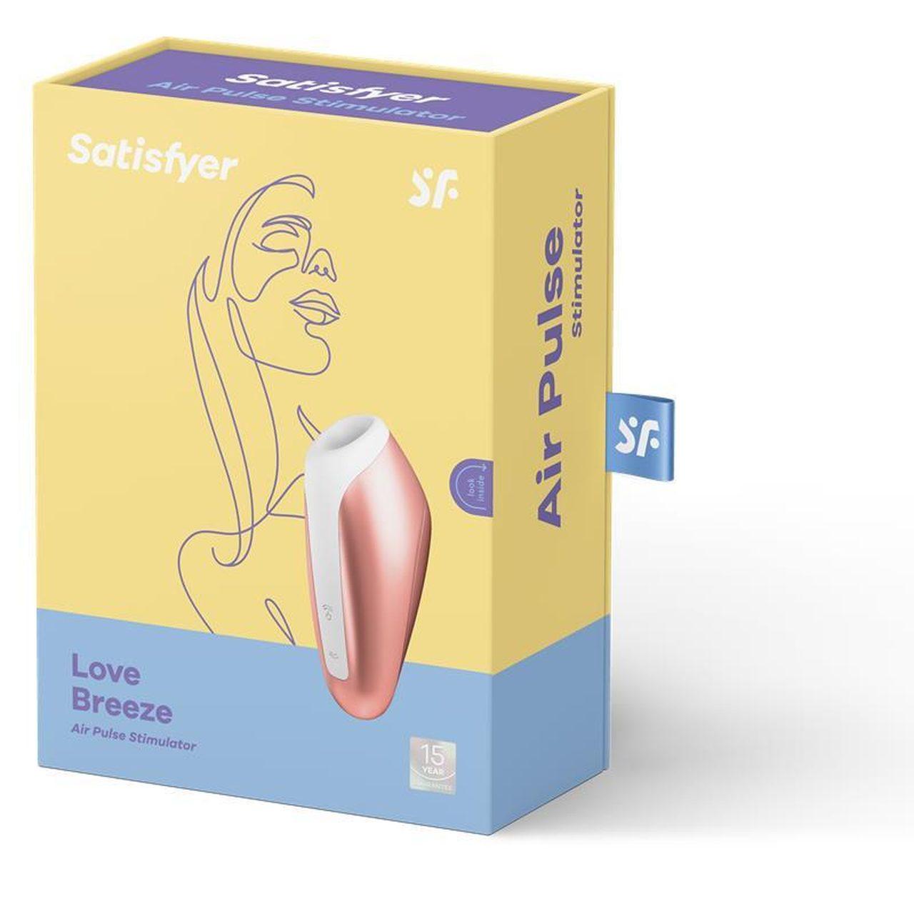 Satisfyer Love Breeze Copper – ssący stymulator łechtaczki Air Pulse IPX7