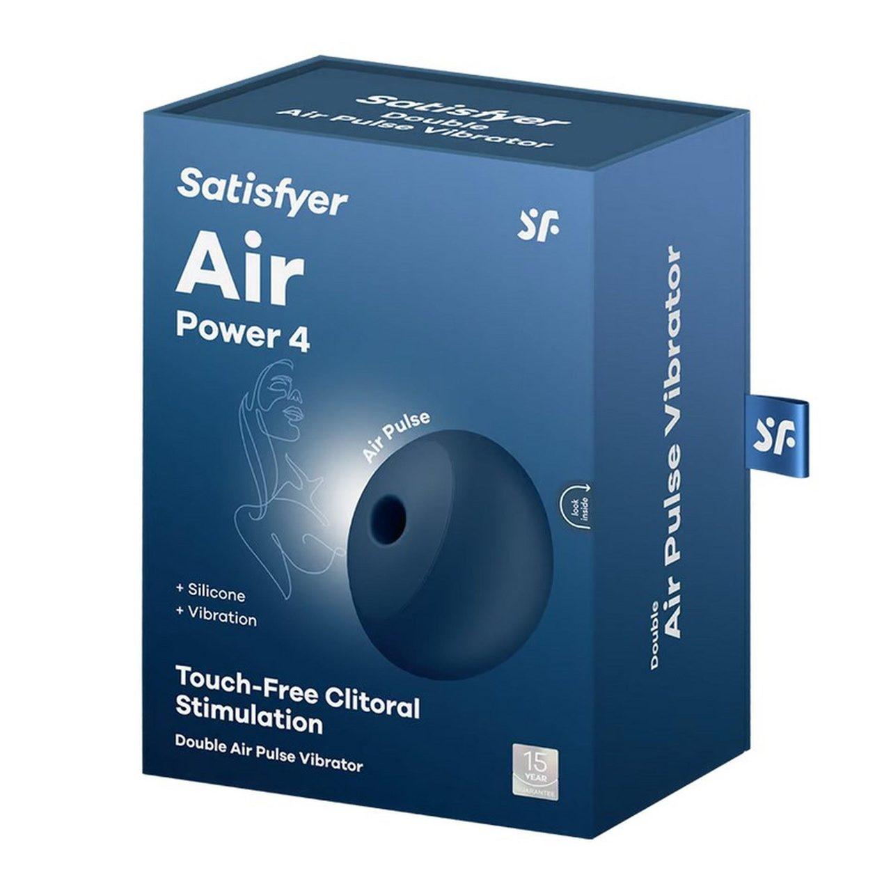 Satisfyer Air Power 4 – stymulator łechtaczki z falami ciśnienia i wibracjami | Loris.pl